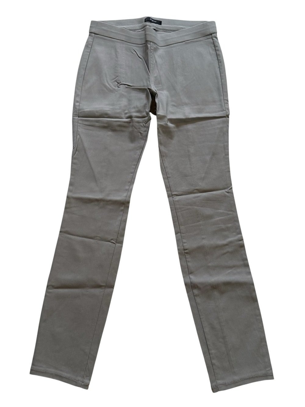 NWT Express Women’s Size 10 Pull on Pants Slim Fit Gray Casual Preppy